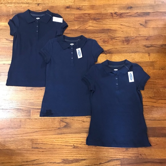 Girls Set of 3 Old Navy Blue School Uniform Polo Shirt Tops NWT
Size Small 6 - 7 - Picture 15 of 16